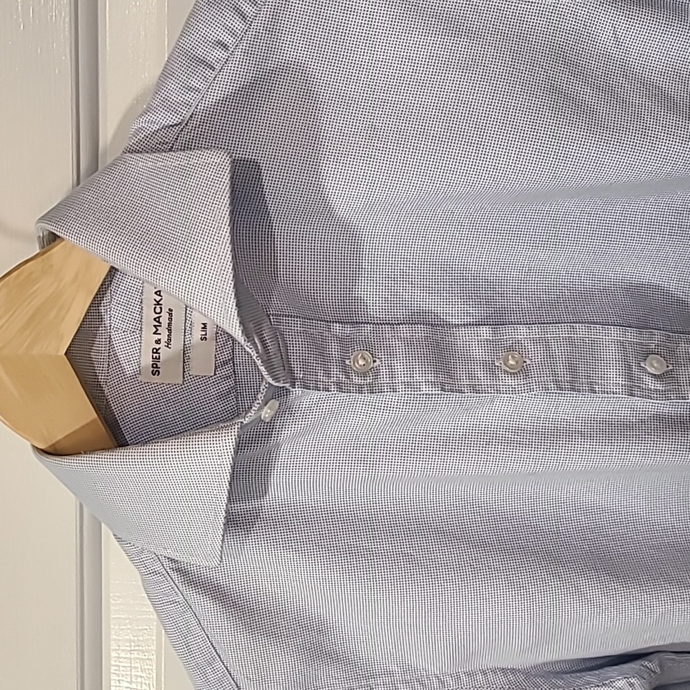 15 - 33 Spier Mackay Blue dress shirt